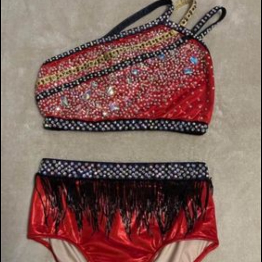 NFL/NBA Cheer Solo Costume- Size Small/Medium